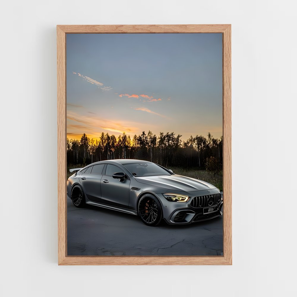 Poster Route de l'Élégance – affiche Mercedes (vue 4)